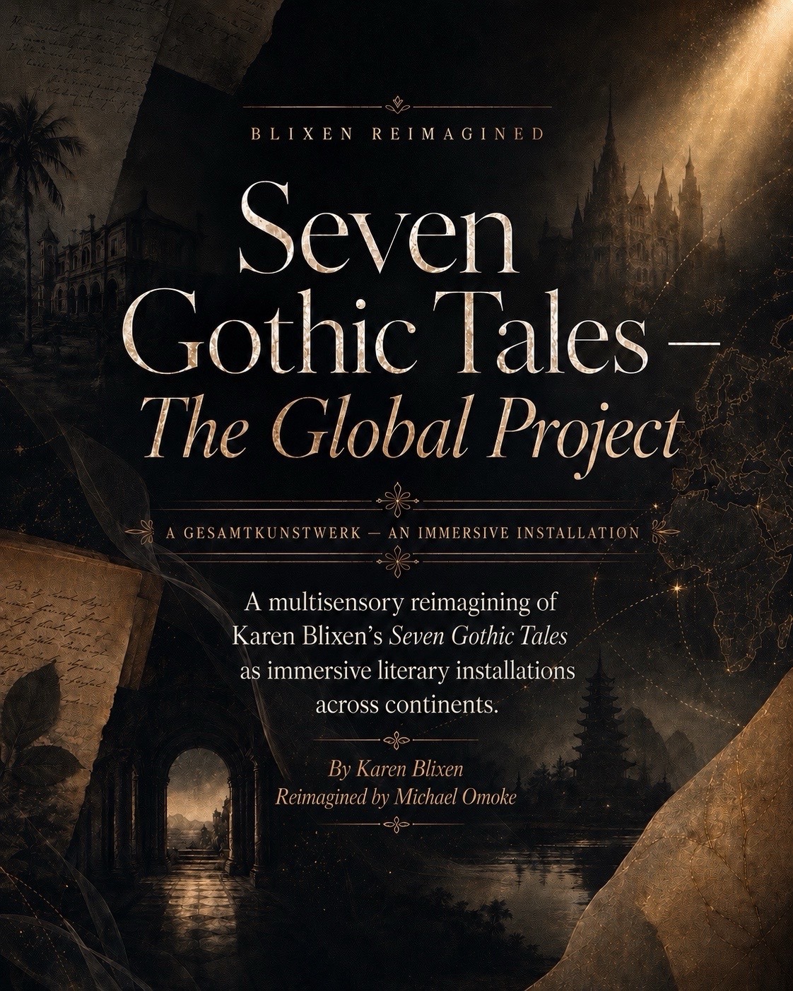 Seven Gothic Tales — The Global Project poster